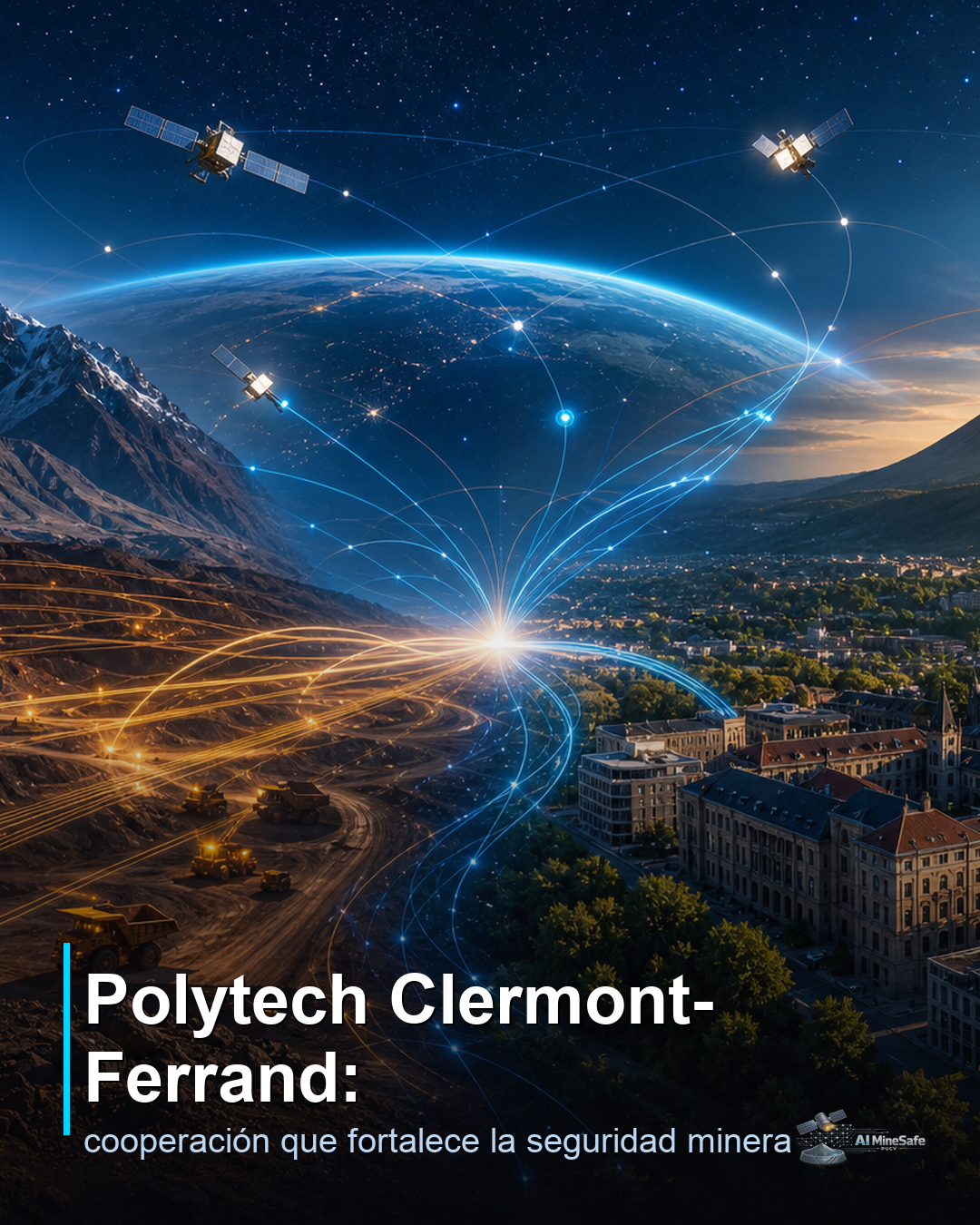 Polytech Clermont-Ferrand: cooperación que fortalece la seguridad minera