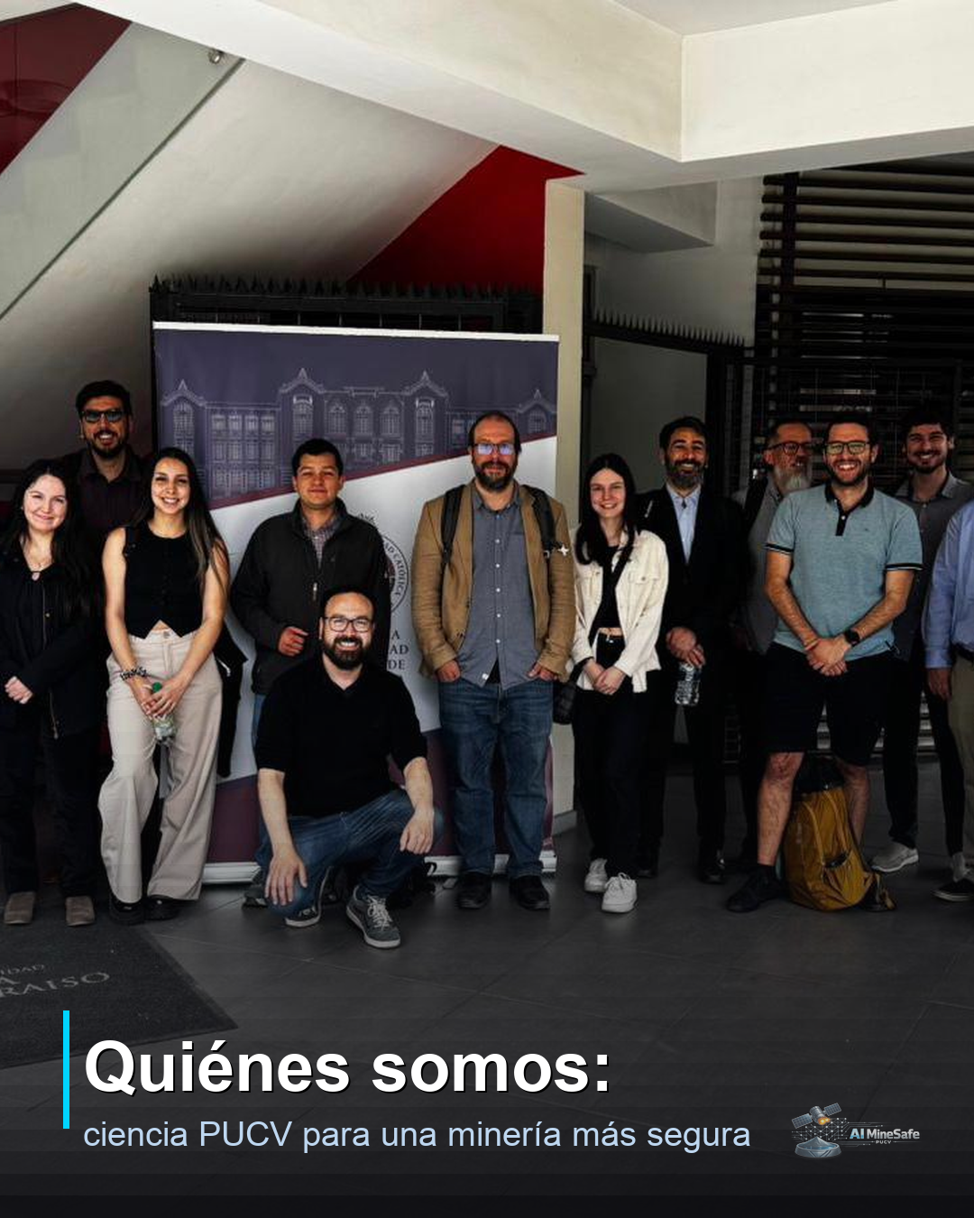 Quiénes somos: ciencia PUCV para una minería más segura