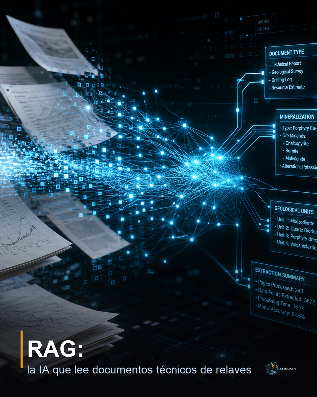 RAG: la IA que lee documentos técnicos de relaves